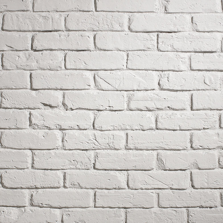 panelpiedra brick PR-541  ladrillo british white